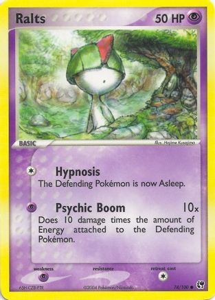 Ralts 074  EX Battle Stadium