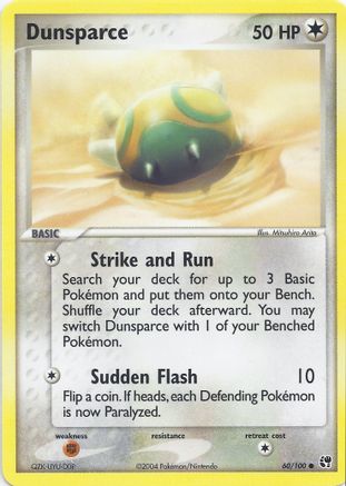 Dunsparce 060  EX Battle Stadium