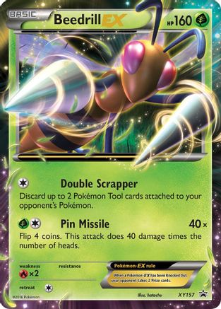 Beedrill EX XY157  - Holofoil XY Promos