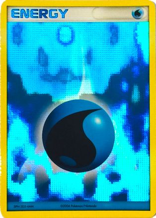 Water Energy (2006 (2006-2007 League Promo)  - Holofoil League & Championship Cards