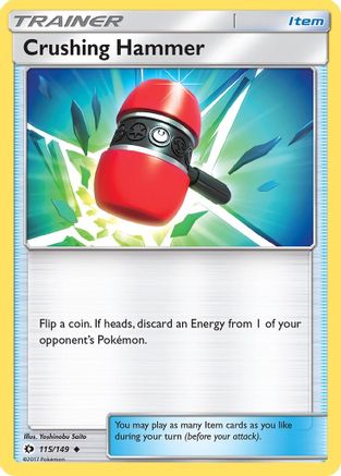 Crushing Hammer 115/149  - Reverse Holofoil SM Base Set