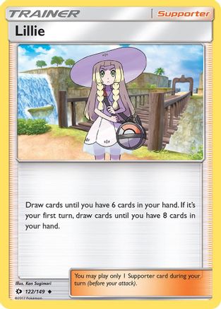 Lillie 122/149  - Reverse Holofoil SM Base Set