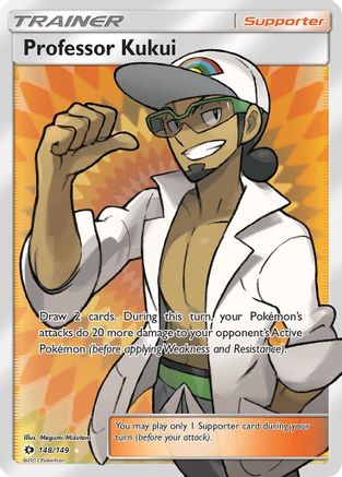 Professor Kukui (Full Art) 148/149  - Holofoil SM Base Set