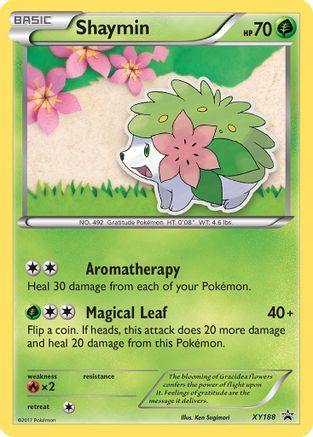 Shaymin XY188  - Holofoil XY Promos