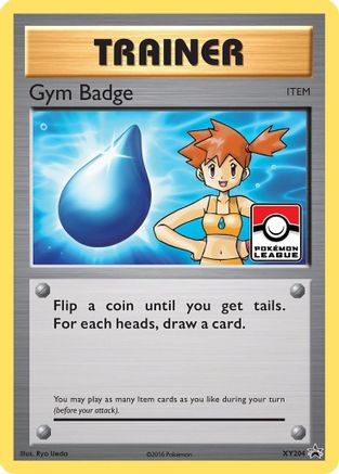 Gym Badge (Misty) XY204  - Holofoil XY Promos