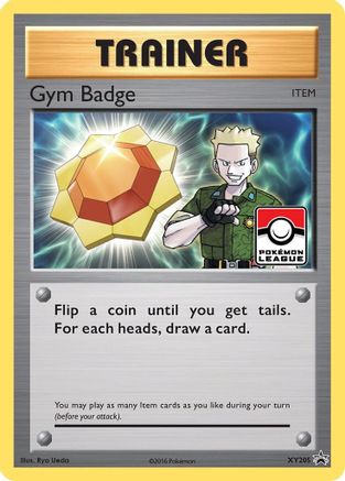 Gym Badge (Lt. Surge) XY205  - Holofoil XY Promos