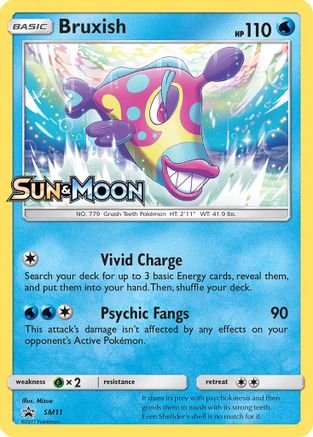 Bruxish (Prerelease) SM11  - Holofoil SM Promos