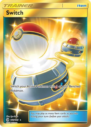 Switch 160/149  - Holofoil SM Base Set