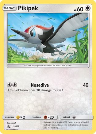 Pikipek SM07  - Holofoil SM Promos