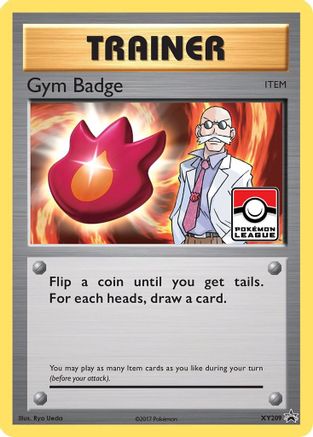 Gym Badge (Blaine) XY209  - Holofoil XY Promos