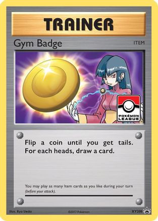 Gym Badge (Sabrina) XY208  - Holofoil XY Promos