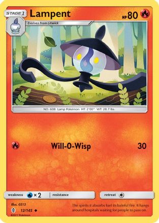 Lampent 012/145 - Guardians Rising