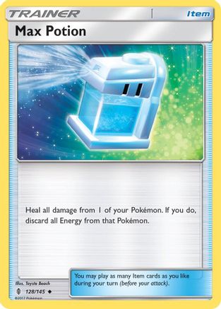 Max Potion 128/145  - Reverse Holofoil SM  Guardians Rising