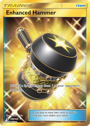 Enhanced Hammer 162/145  - Holofoil SM  Guardians Rising