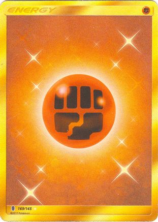 Fighting Energy 169/145  - Holofoil SM  Guardians Rising