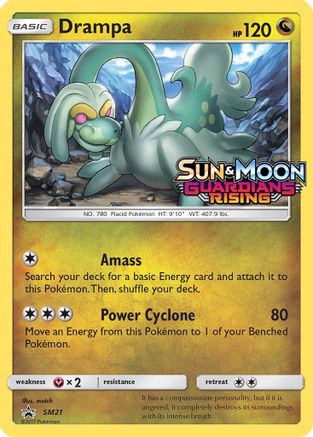 Drampa (Prerelease) SM21  - Holofoil SM Promos