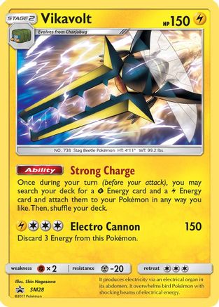 Vikavolt SM28  - Holofoil SM Promos