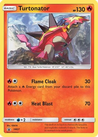 Turtonator SM27  - Holofoil SM Promos