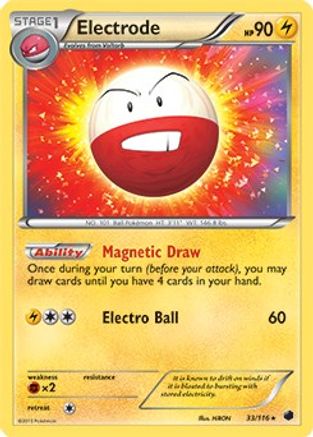 Electrode (BW Plasma Freeze) 033/116  Deck Exclusives