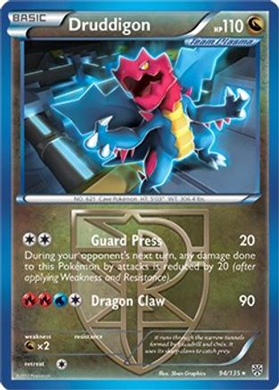 Druddigon (BW Plasma Storm) 094/135  - Holofoil Deck Exclusives