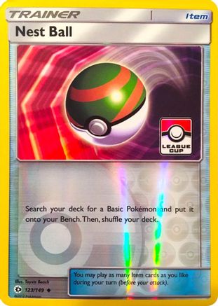 Nest Ball (League Cup) 123/149  - Reverse Holofoil League & Championship Cards