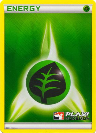 Grass Energy (2011 Play! Pokemon) (2011 Play! Pokemon)  - Holofoil League & Championship Cards