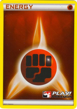 Fighting Energy (2011 Play! Pokemon) (2011 Play! Pokemon)  - Holofoil League & Championship Cards