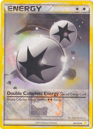 Double Colorless Energy (League Promo) 103/123  - Reverse Holofoil League & Championship Cards