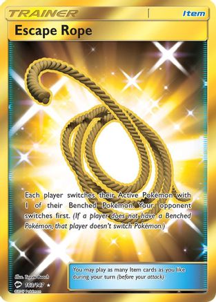 Escape Rope 163/147  - Holofoil SM  Burning Shadows