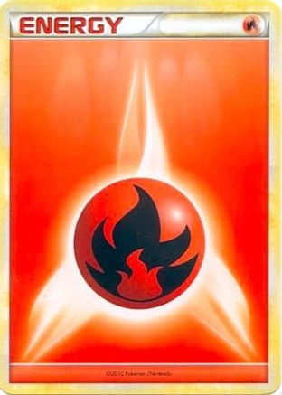 Fire Energy (2010 Unnumbered HGSS Style Non (2010 Unnumbered HGSS Style Non-Holo)  League & Championship Cards