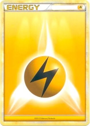 Lightning Energy (2010 Unnumbered HGSS Style Non-Holo)  League & Championship Cards