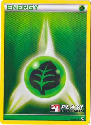 Grass Energy (Play! Pokemon) 105/114  - Holofoil League & Championship Cards