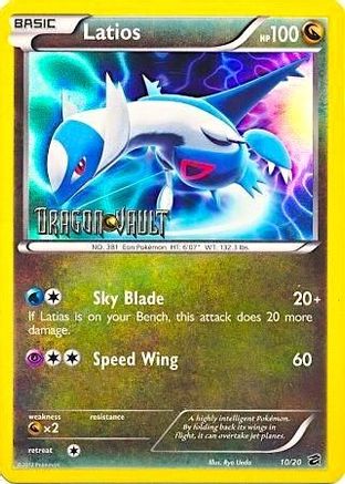 Latios (Dragon Vault) 010/20  - Holofoil Blister Exclusives