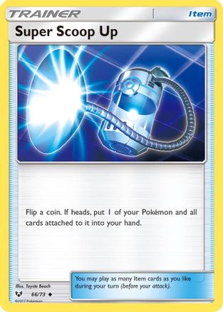 Super Scoop Up 066/73  - Reverse Holofoil Shining Legends