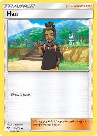 Hau 061/73  - Reverse Holofoil Shining Legends