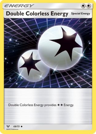 Double Colorless Energy 069/73  - Reverse Holofoil Shining Legends