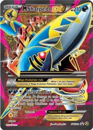 M Sharpedo EX XY200a  - Holofoil Alternate Art Promos