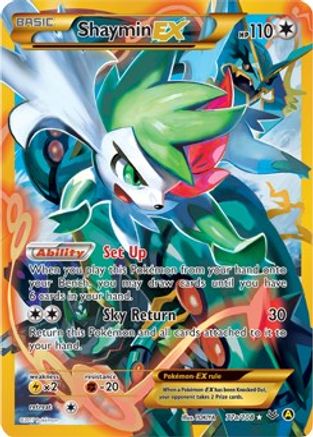 Shaymin EX 77a/108  - Holofoil Alternate Art Promos