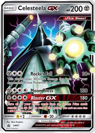 Celesteela GX SM67  - Holofoil SM Promos