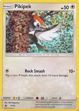 Pikipek 011/12  - Holofoil McDonalds Promos 2017