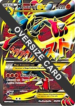 M Lucario EX 55a/111  - Holofoil Jumbo Cards