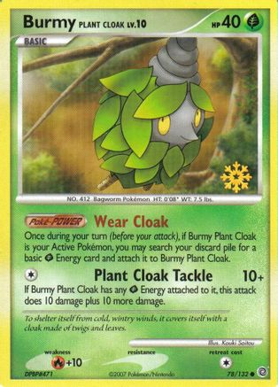 Burmy (Plant Cloak) (Plant Cloak) - 78/132 078/132  Countdown Calendar Promos