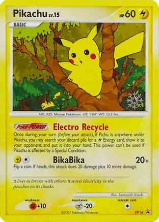 Pikachu DP16  - Holofoil Countdown Calendar Promos