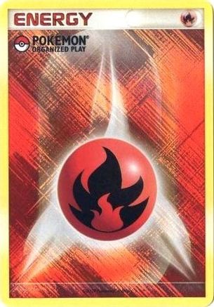 Fire Energy (2009 Unnumbered POP Promo) (2009 Unnumbered POP Promo)  - Holofoil League & Championship Cards
