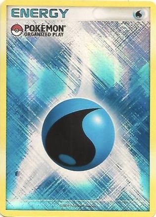 Water Energy (2009 Unnumbered POP Promo) (2009 Unnumbered POP Promo)  - Holofoil League & Championship Cards
