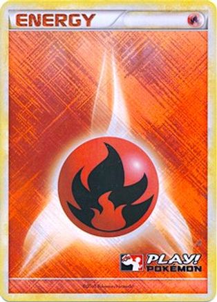 Fire Energy (2010 Play! Pokemon) (2010 Play! Pokemon)  - Holofoil League & Championship Cards