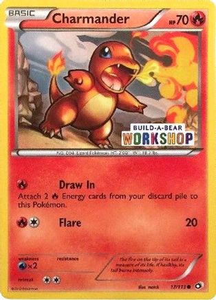 Charmander (Build-A-Bear Workshop Exclusive) 017/113  Miscellaneous Cards & Products