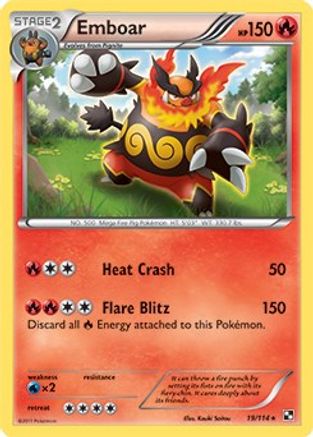Emboar 019/114  Deck Exclusives