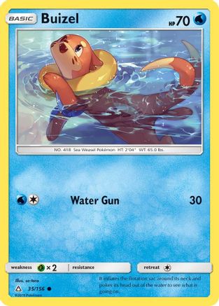 Buizel 035/156  SM  Ultra Prism