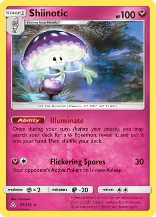 Shiinotic 093/156  SM  Ultra Prism